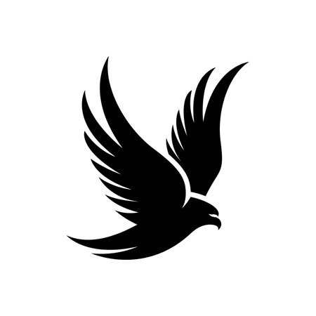 Eagle logo images illustration designのイラスト素材