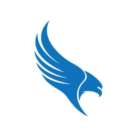 Eagle logo images illustration designのイラスト素材