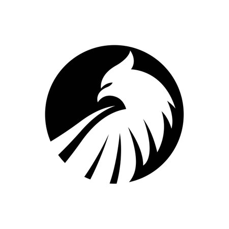 Eagle logo images illustration designのイラスト素材