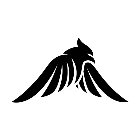Eagle logo images illustration designのイラスト素材