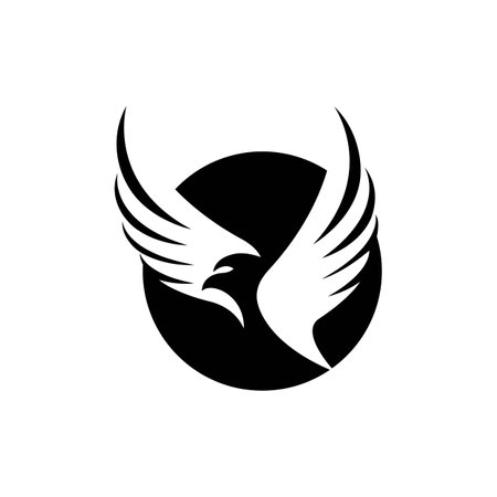 Eagle logo images illustration designのイラスト素材