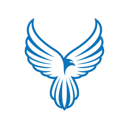 Eagle logo images illustration designのイラスト素材