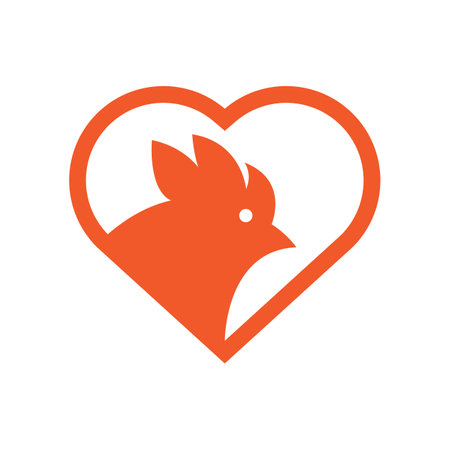 Rooster logo images illustration designのイラスト素材