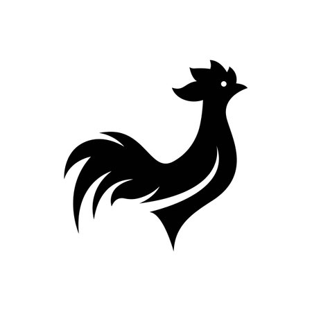 Rooster logo images illustration designのイラスト素材
