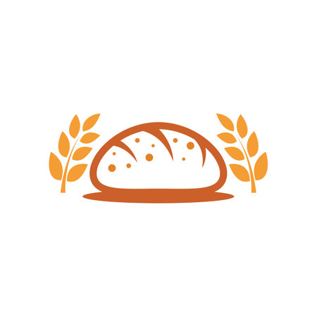 Bread vector icon illustrationのイラスト素材