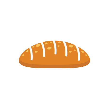 Bread vector icon illustrationのイラスト素材
