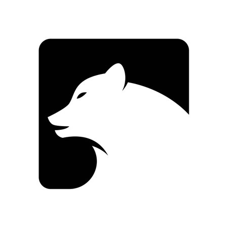 Bear logo images illustration designのイラスト素材