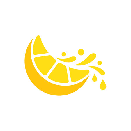 Lemon logo images illustration designのイラスト素材