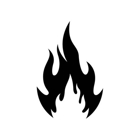Fire logo images  illustration designのイラスト素材