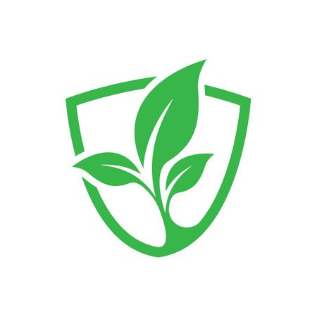 Leaf logo images illustration designのイラスト素材