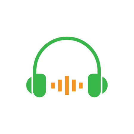 Music logo images illustration designのイラスト素材