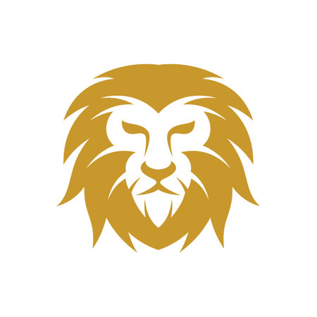 Lion head logo images illustration designのイラスト素材