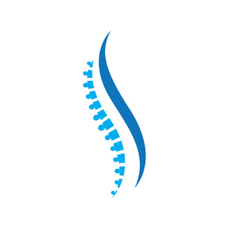 Spine logo images illustration designのイラスト素材