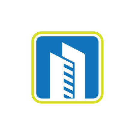 Real estate logo images illustration designのイラスト素材