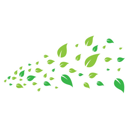 Leaf logo images illustration designのイラスト素材