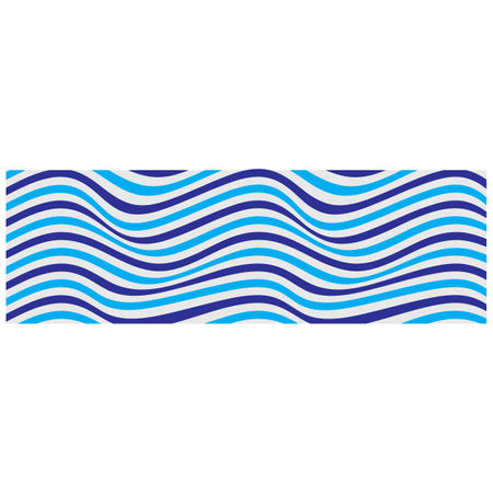 Wavy line images illustration design