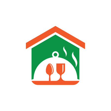 Restaurant logo images illustration designのイラスト素材