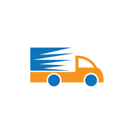 Car delivery logo images illustration designのイラスト素材