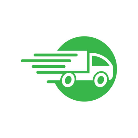 Car delivery logo images illustration designのイラスト素材