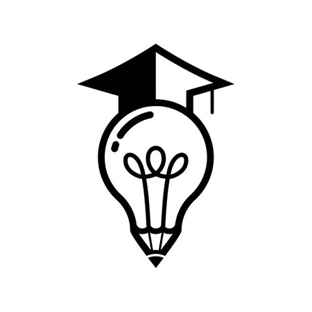 Smart education logo design vector  illustrationのイラスト素材