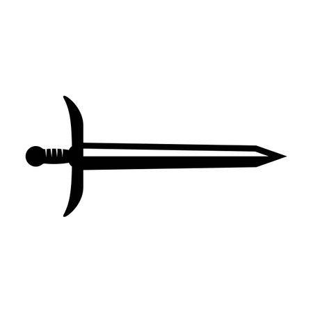 Sword logo images illustration designのイラスト素材
