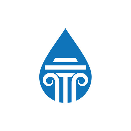 Law firm logo images illustration designのイラスト素材