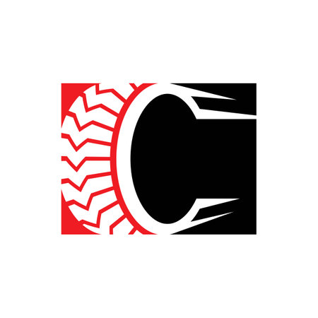 Tyres logo images illustration designのイラスト素材