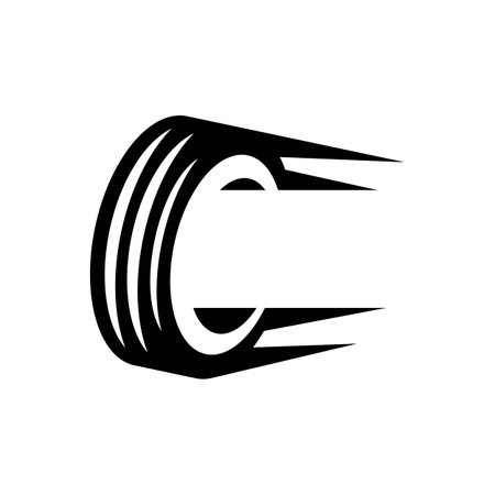 Tyres logo images illustration designのイラスト素材