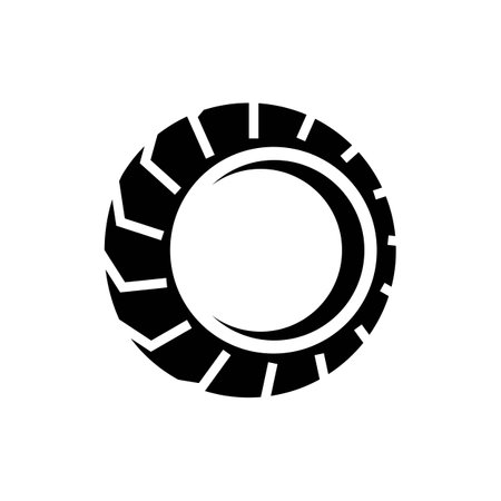 Tyres logo images illustration designのイラスト素材