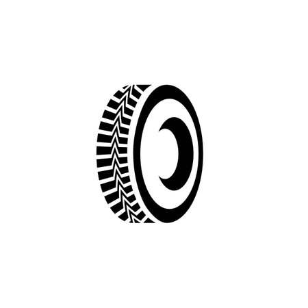 Tyres logo images illustration designのイラスト素材