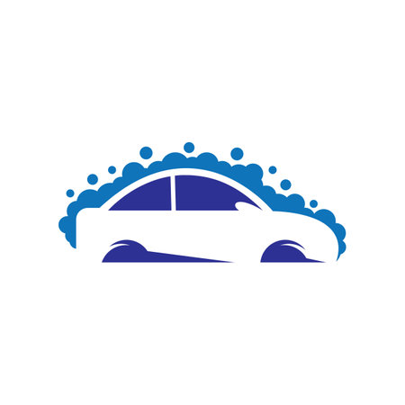 Car wash logo images illustration designのイラスト素材