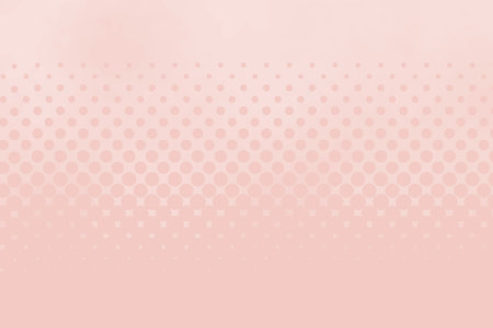 Watercolor Style Polka Dot Background Image-Pinkのイラスト素材