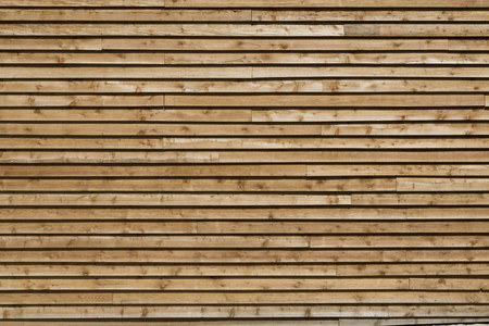 Wooden planks of the longitudinal wall.