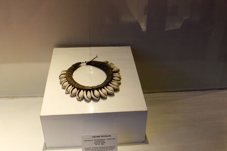 Jakarta, Indonesia - May 22 2014 : Elephant museum - Necklaceのeditorial素材