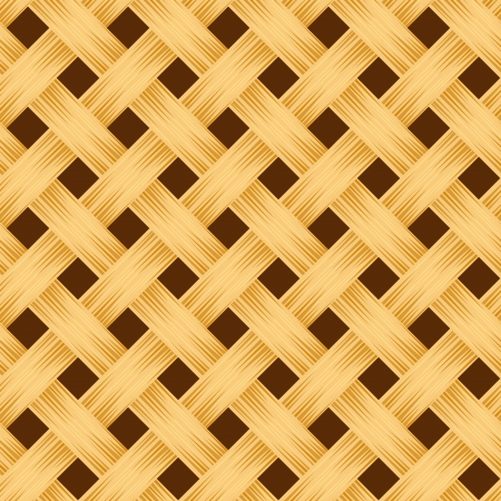Wicker texture. seamless background.のイラスト素材