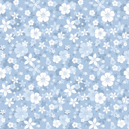 Seamless pattern with flowers. のイラスト素材