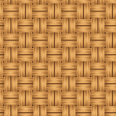 Wicker texture  Vector seamless background のイラスト素材