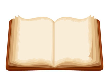 Open book. Vector illustration.のイラスト素材