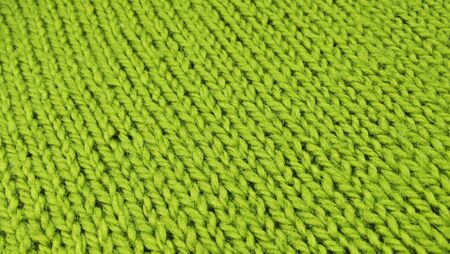 Knit clothes with their hands.