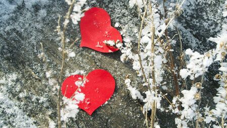 With Valentine's Day.