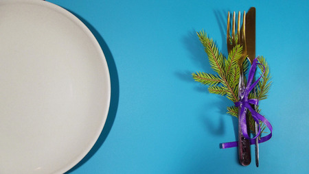 Table setting for the occasion.の写真素材