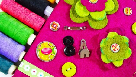 Sew and embroider with their hands.