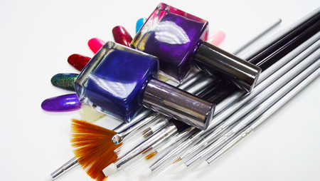 Nail care.Manicure accessories.の写真素材