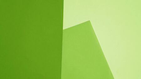 Beautiful abstract background of green paper.の写真素材