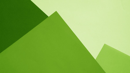 Beautiful abstract background of green paper.の写真素材