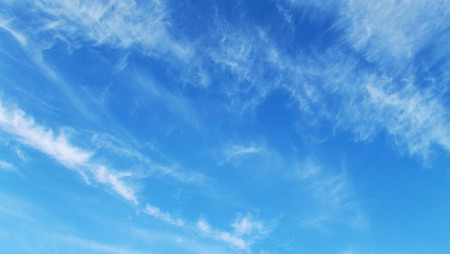 Beautiful blue sky and clouds.The natural background.