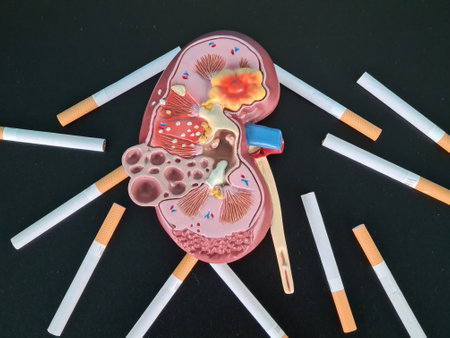 Smoking on the kidneys: nicotine and nephrological diseases concept