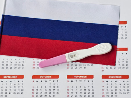 Demography and population of Russia. Demographic problems of Russia. Decline in birth rate and birth control in Russiaの写真素材