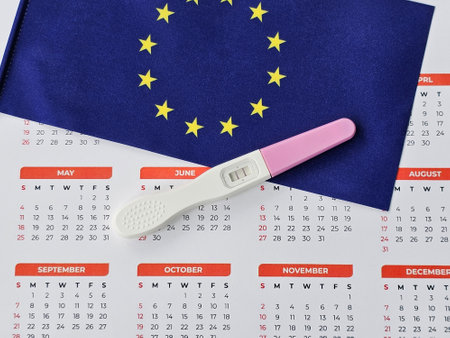 Demography and Population of the European Union. Demographic Problems of Europe. Declining Birth Rates and Birth Control in the European Unionの写真素材