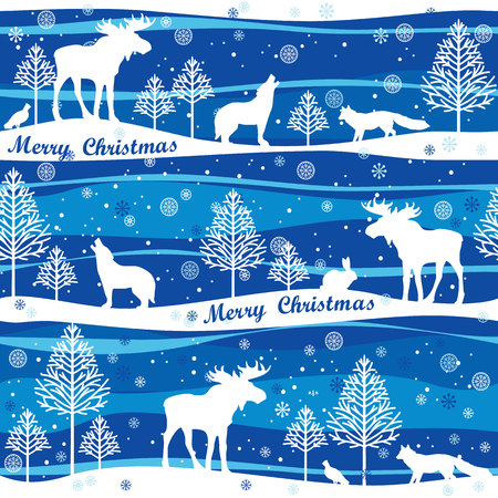 Merry Christmas background. のイラスト素材